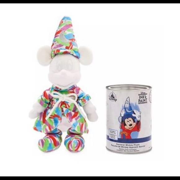 Disney Ink & Paint Sorcerer Mickey Plush Can - Picture 5 of 5